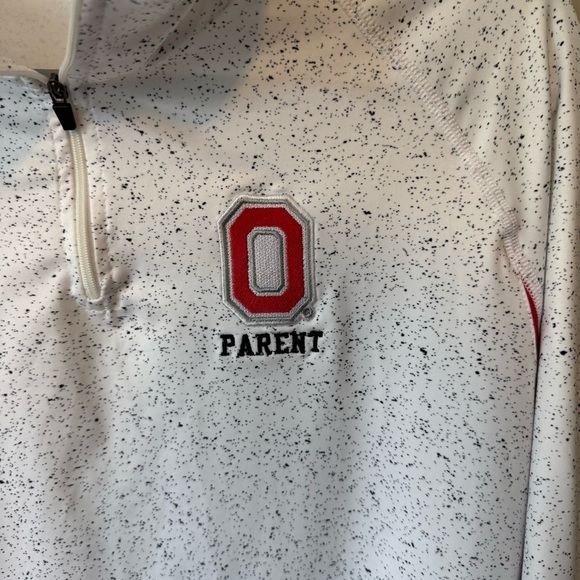 New! Ohio State OSU Buckeyes Bend active 1/4 Zip Pullover Size XXL - Picture 2 of 5